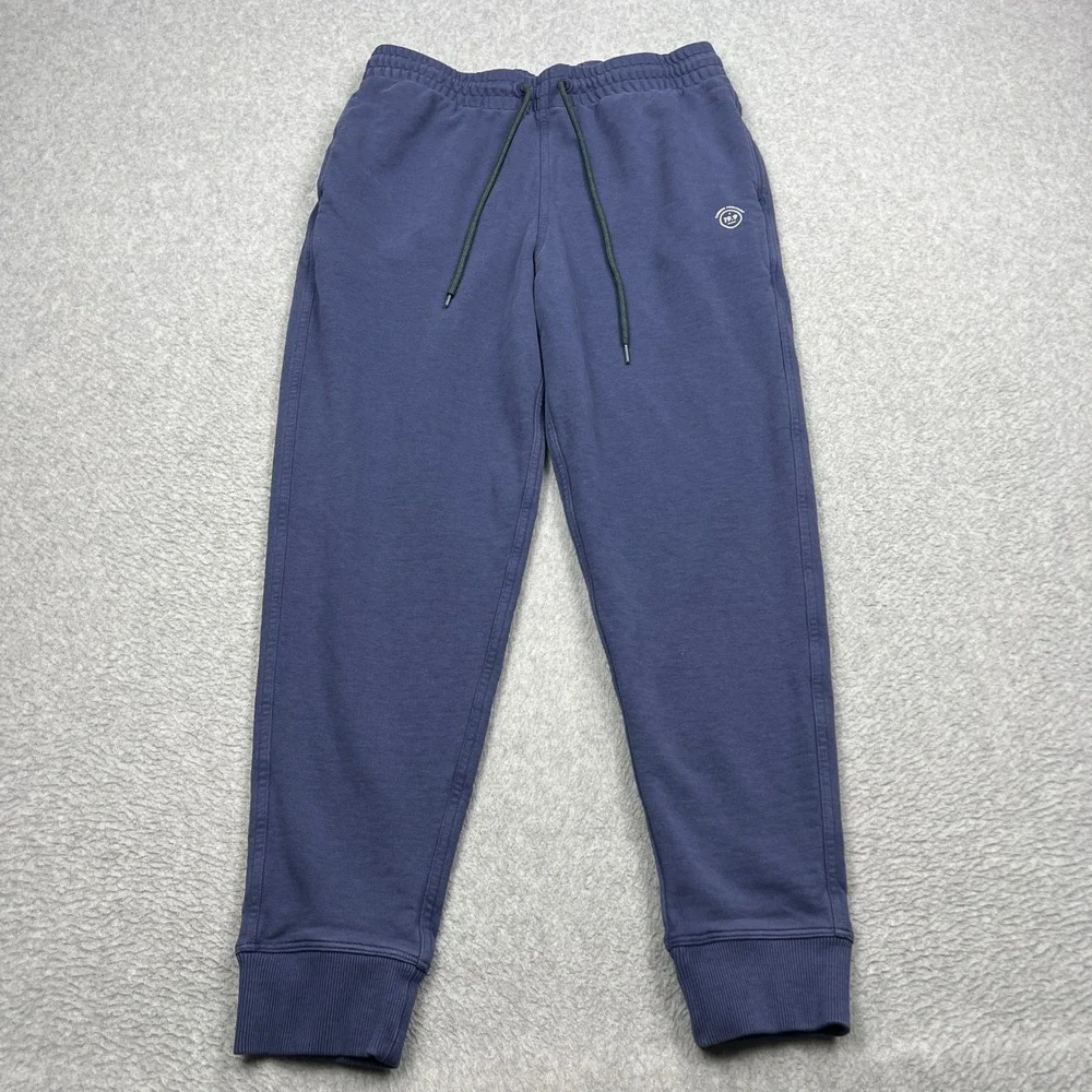 Allbirds R&R Sweatpants Men's Large Blue Organic Pima Cotton Hemp Jogger Pants